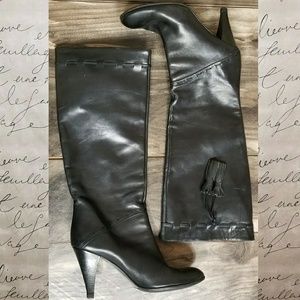 Saks Fifth Avenue Leather Boots